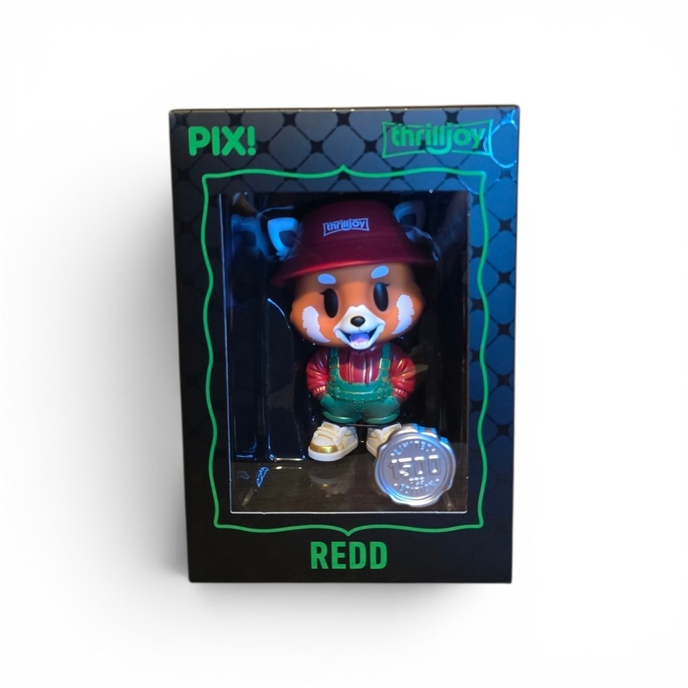 Thrilljoy PIX! Redd Ultra Chase Limited Edition 1500 Pcs Vinyl Figure New